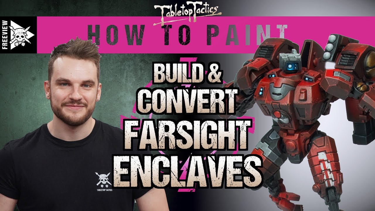 Building & Converting Farsight Enclaves | Warhammer 40,000 How to Paint