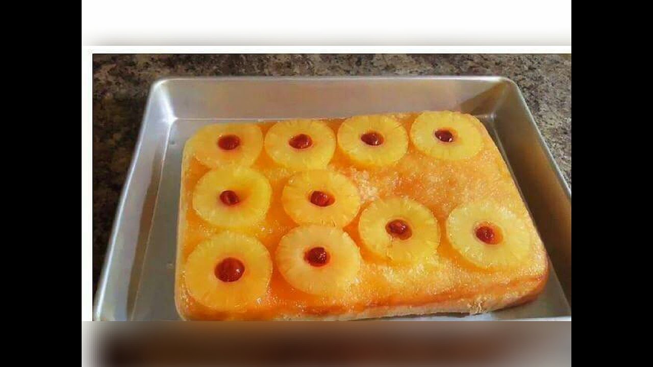 Pineapple upside down
