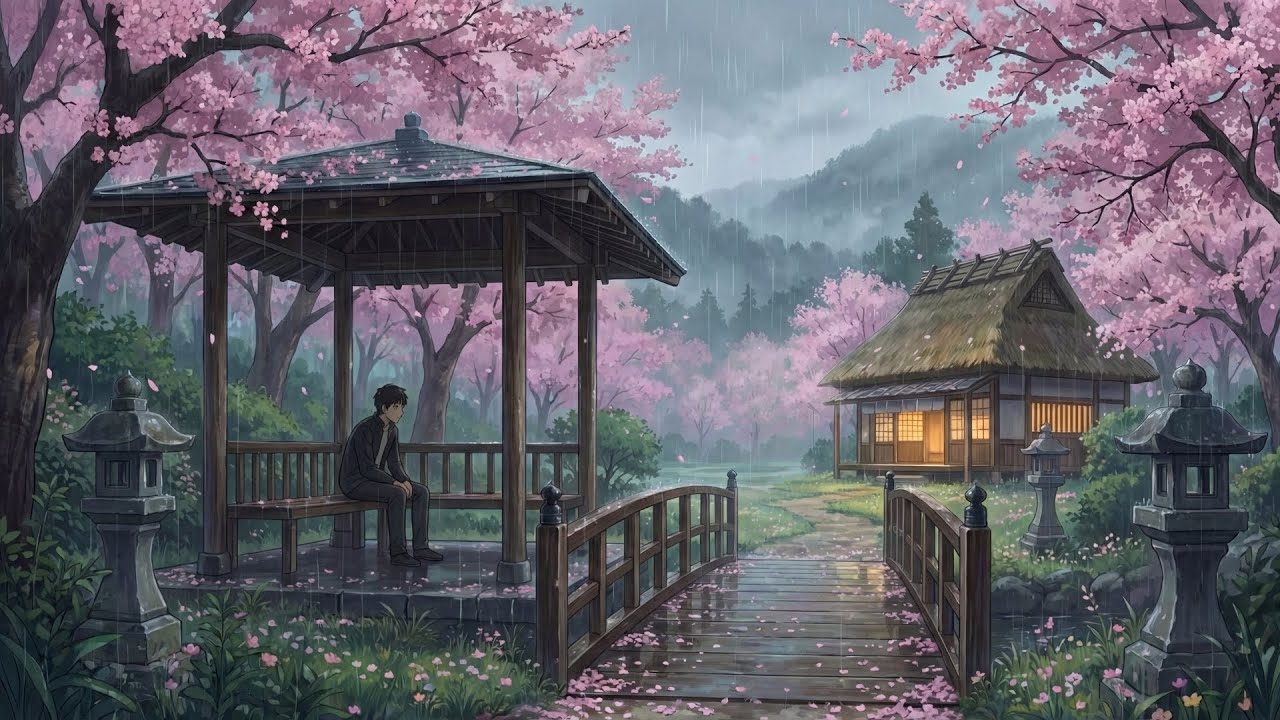 When Sadness Turns into Rain | Deep Sleep with Rain Sounds & Relaxing Piano