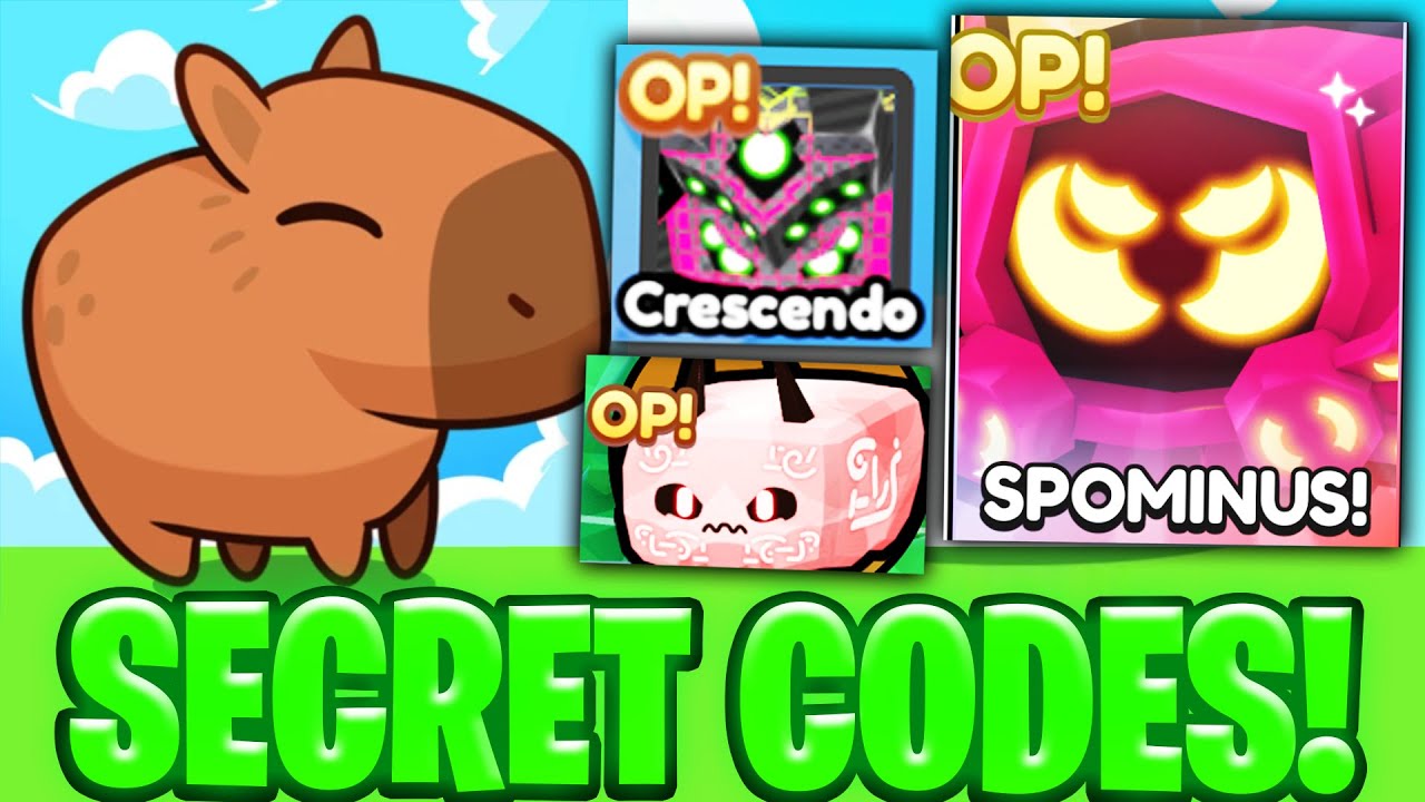 Capybara Evolution SECRET CODES!