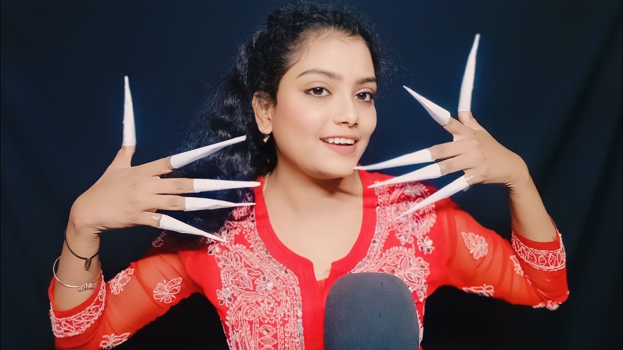 ASMR - TAPPING & SCRATCHING with EXTREME LONG NAILS!