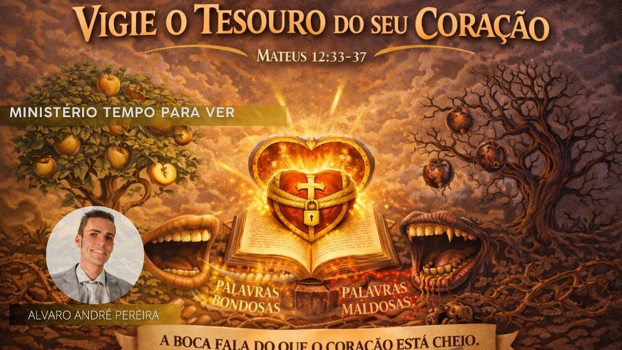 VIGIE O TESOURO DO SEU CORAÇÃO EDITADO!