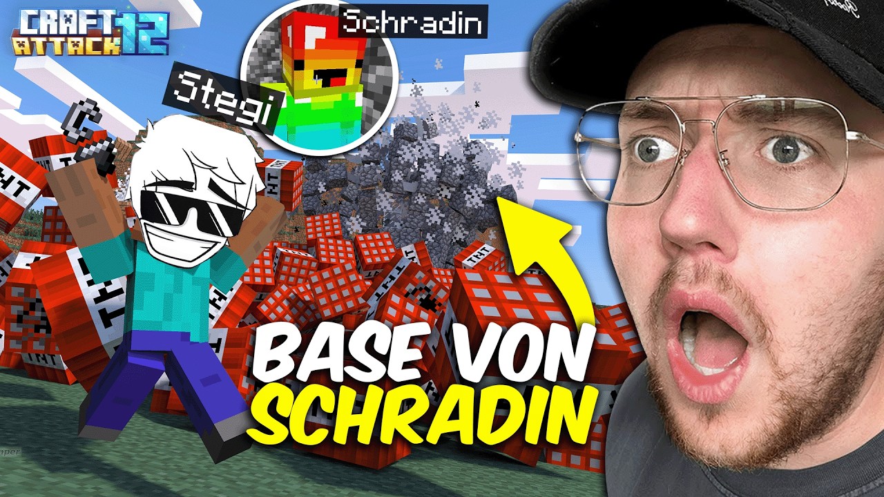 SCHRADIN ERKLÄRT UNS DEN KRIEG! | Craft Attack 12