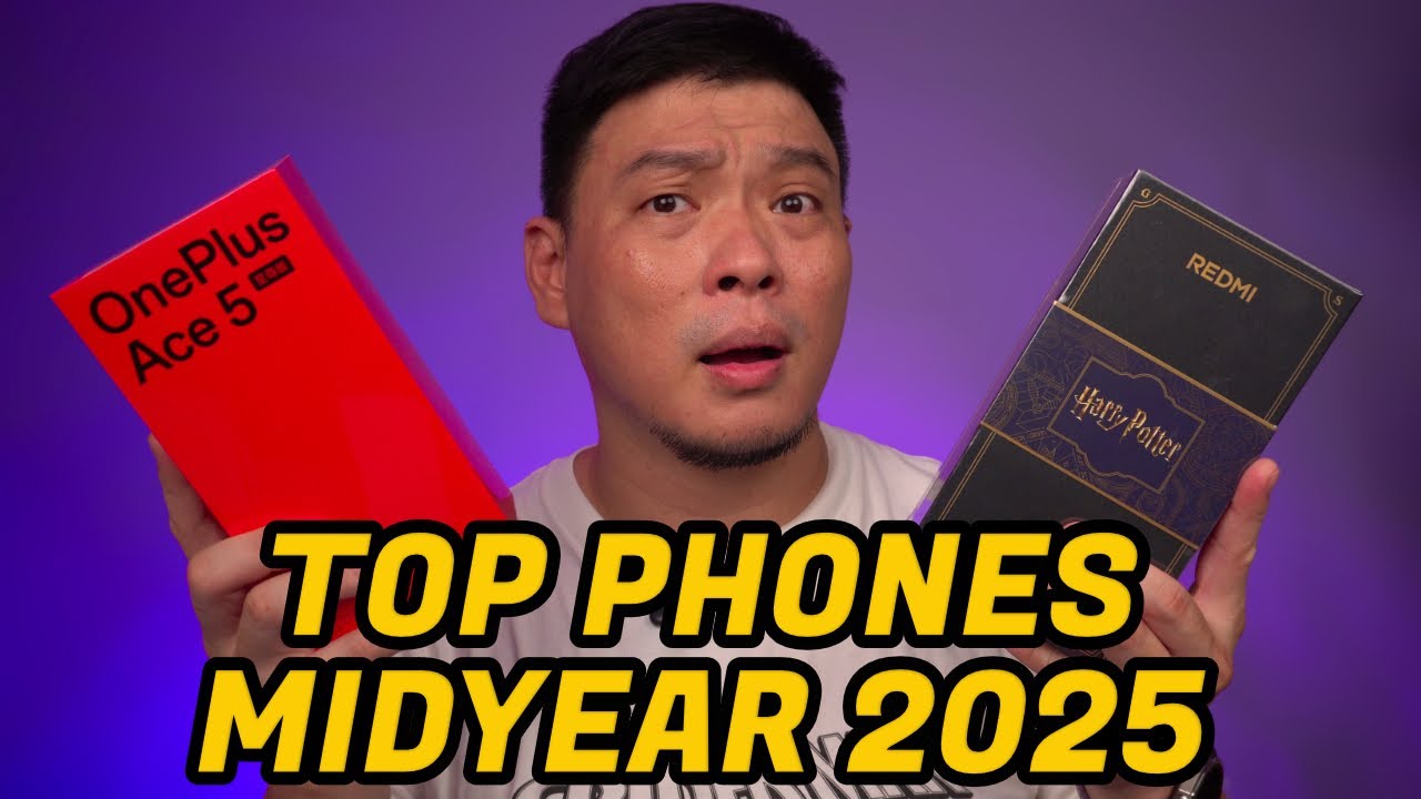 TOP Smartphones (Budget and Midrange) Midyear 2025!