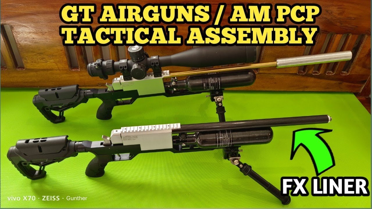 GT AIRGUNS - AM PCP WITH FX LINER TACTICAL ASSEMBLY