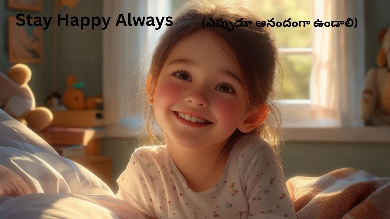Stay Happy Always (ఎప్పుడూ ఆనందంగా ఉండాలి), Telugu Moral Story, @creativemoral