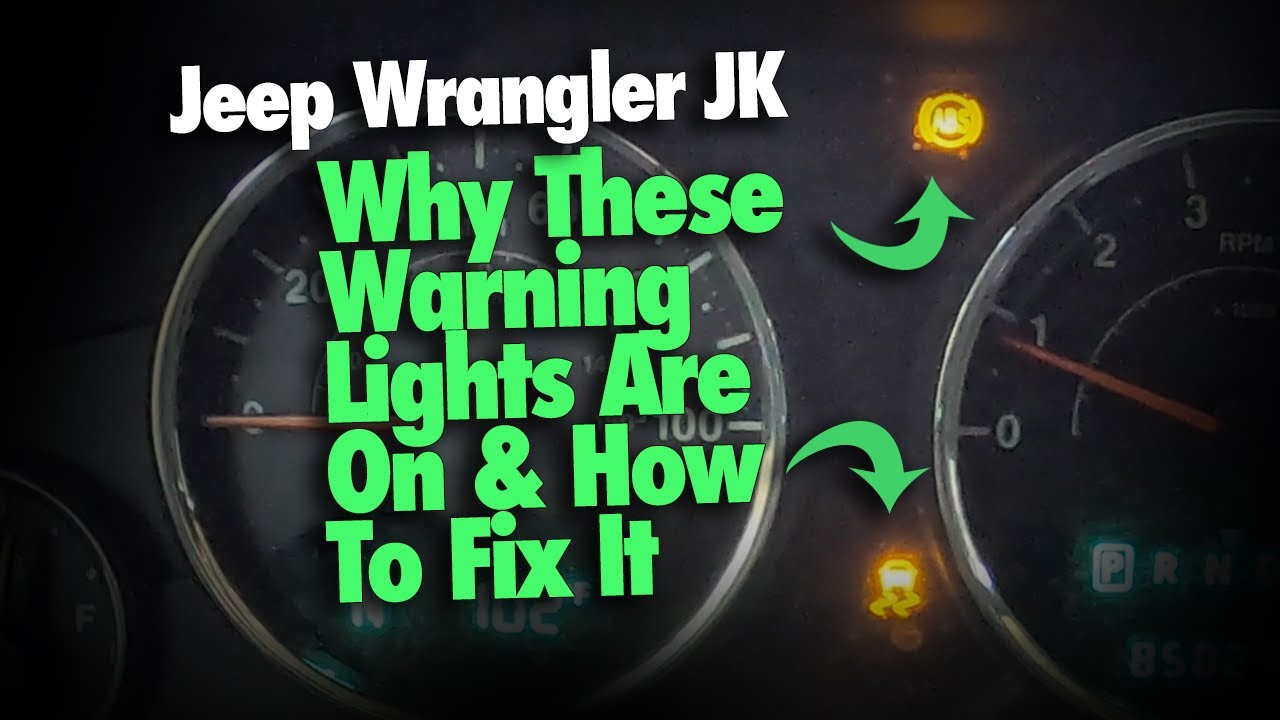 ABS & Traction Control light Diagnosis and Repair 2016 Jeep Wrangler (JK)