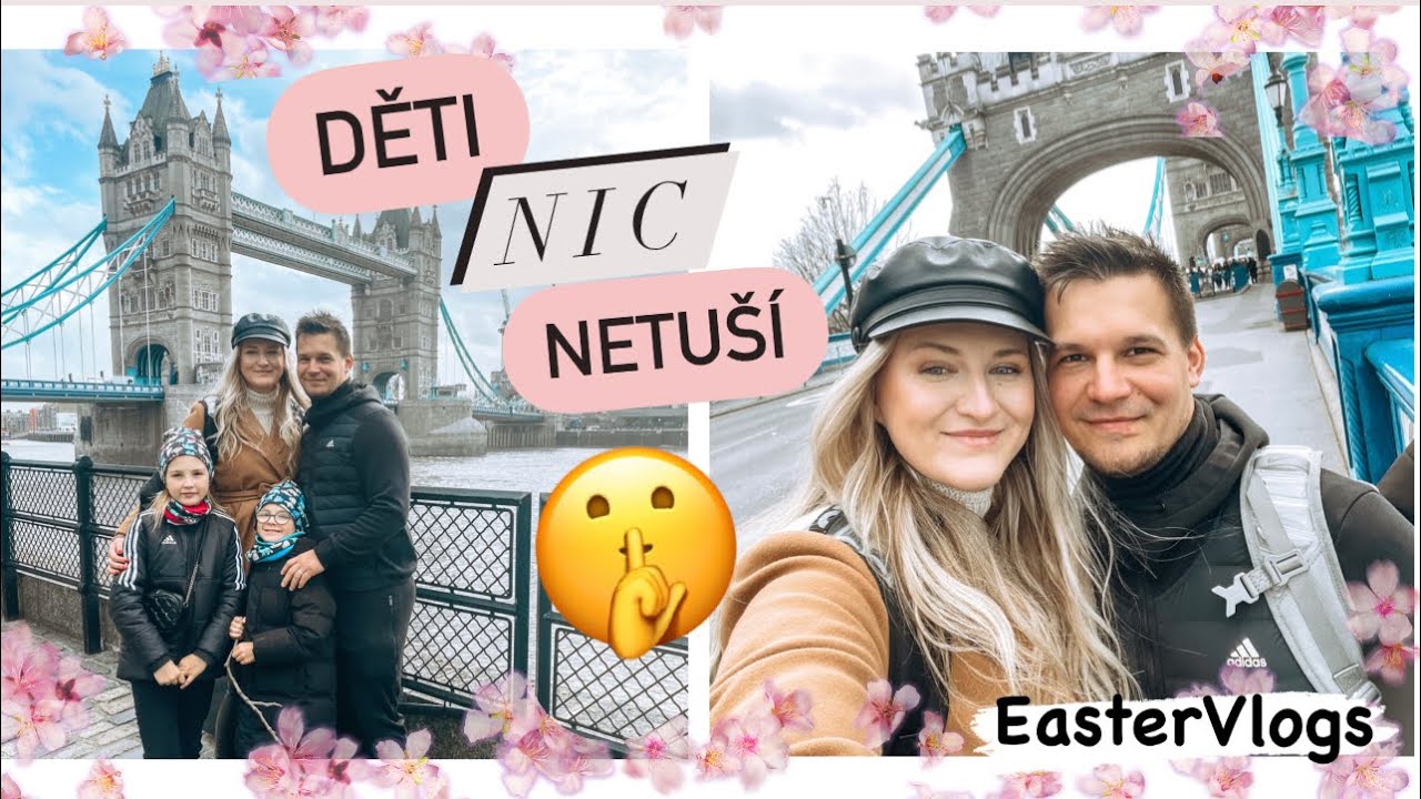 🌸LETÍME DO LONDÝNA..🤫🐥 | EasterVlogs #1