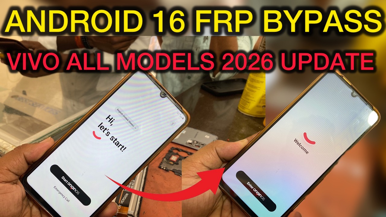 Vivo Android 16 FRP bypass latest update 2026 without PC | New Method 2026