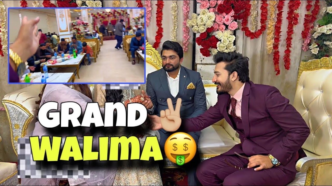 Grand Event Of Walima 😍Lait Attend Kia Maine Sub Kuch Kathm Ho Geya 🥹 ijazshahvlogs