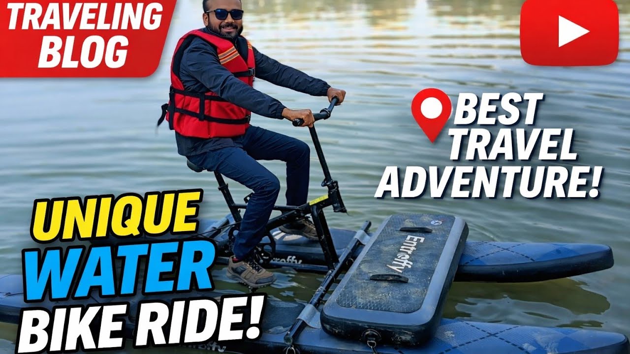 Janakpurdham Water Bike Ride Adventure | Pond Cycling, Boating & Food Vlog 😍