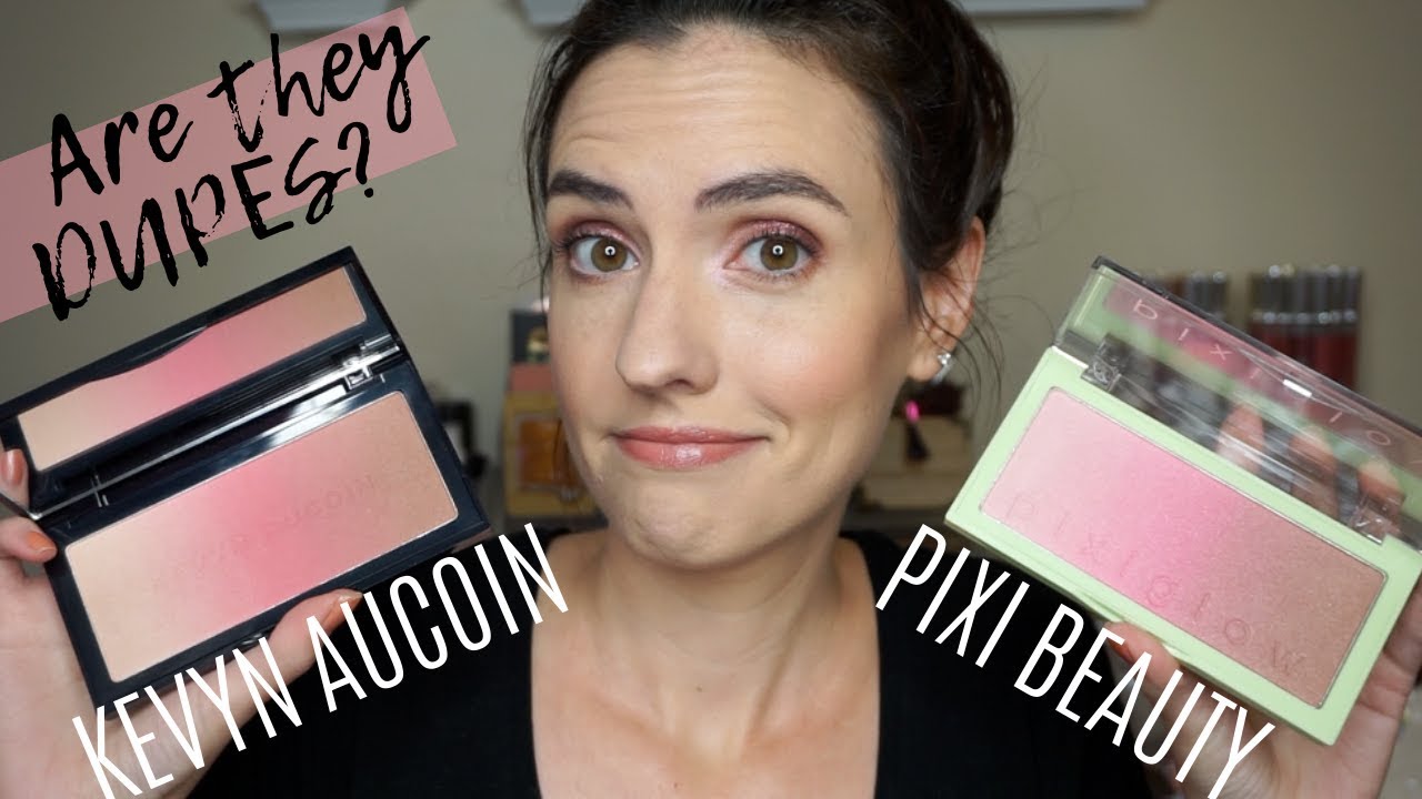 PixiGlow Cake vs Kevyn Aucoin Neo Bronzer ARE THEY DUPES? | Prices, Swatches + Side by Side Demo