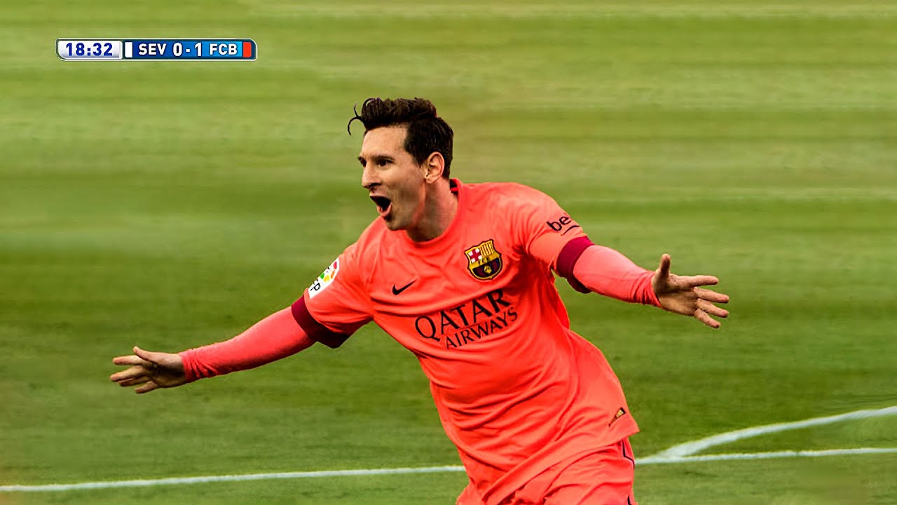Lionel Messi vs Sevilla (Away) 2014-15 English Commentary HD 1080i50