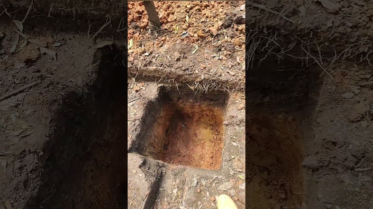 Como cavar e tirar terra de buraco para sapatas e bloco de coroamento.