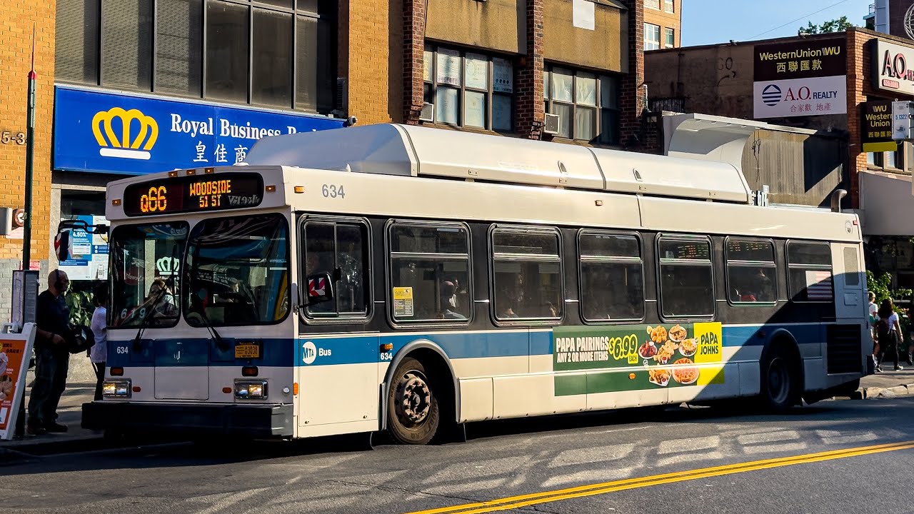 New York City Bus Compilation in Flushing Queens