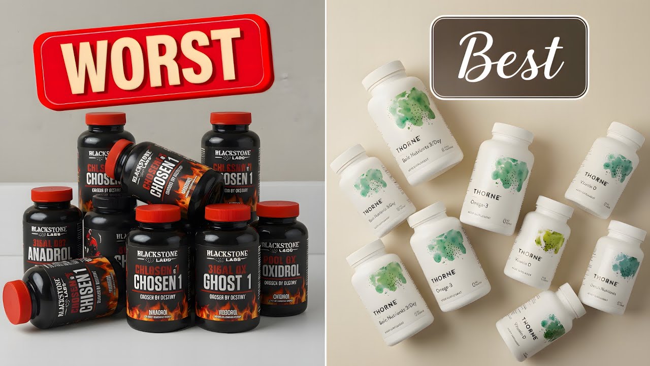 6 supplement brands RANKED Best to Worst