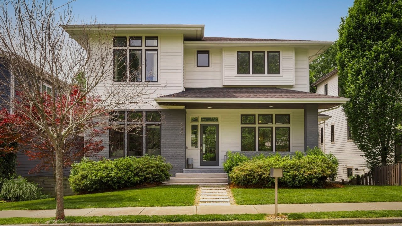INSIDE a $2.3M Modern Home in Nashville’s 12 SOUTH Neighborhood with a DADU, Sauna & Theater