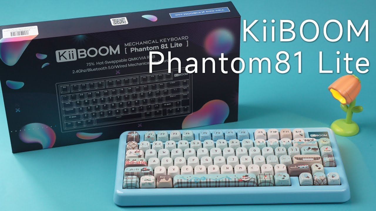 KiiBOOM Phantom 81 Lite Mint Blue | Unboxing