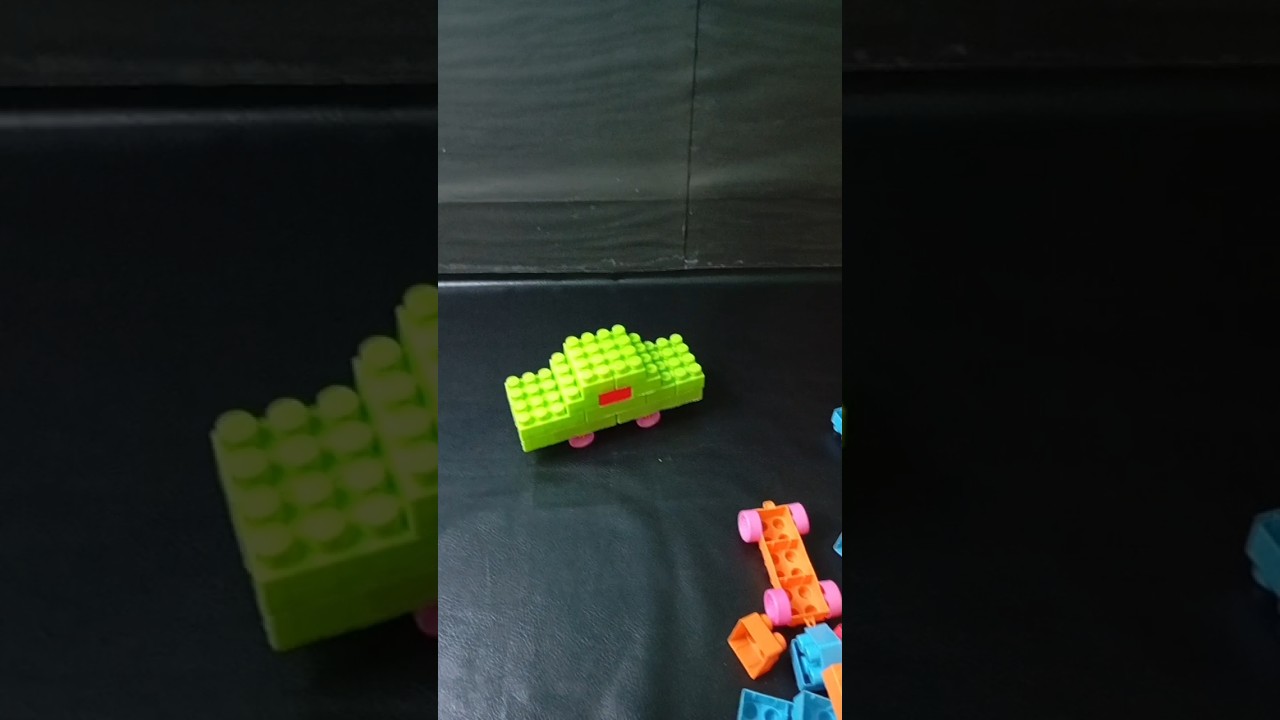 Satisfying DIY Blocks Private Car | Lego Building Blocks Videos | #buildingblockstoys #shorts