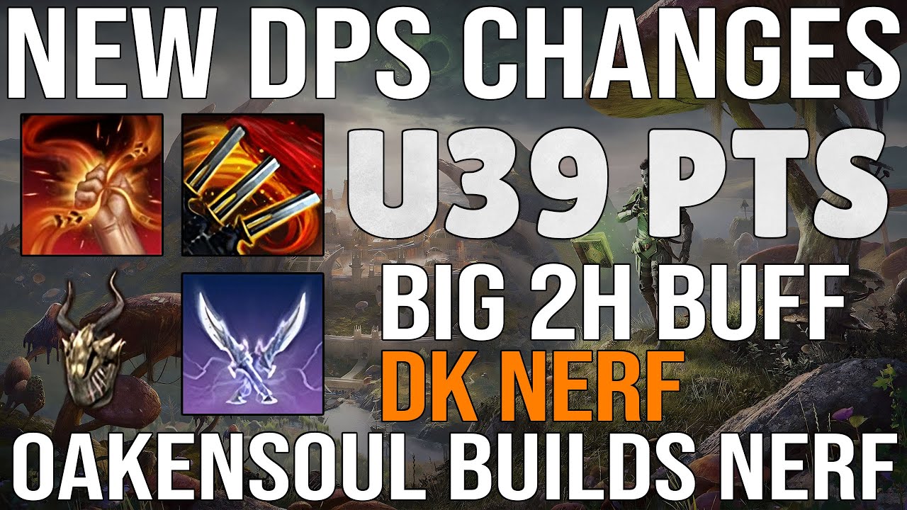 ⌛️Maelstrom 2H Broken? U39 PTS | All the DPS Changes