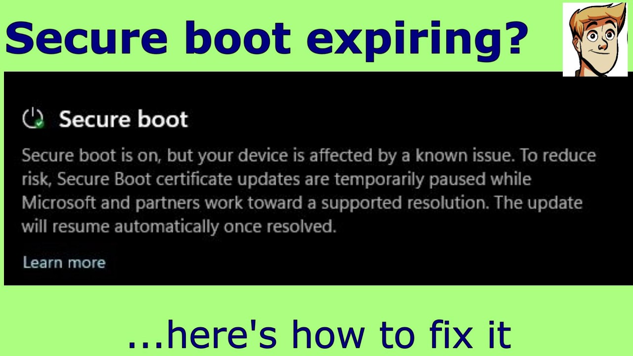 Update Expiring Secure Boot Certificates on legacy HP hardware.