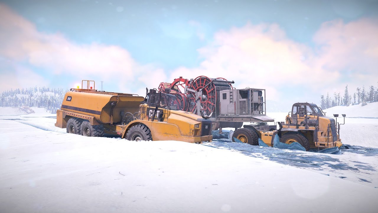 Is CATERPILLAR 770G the KING of Heavy Hauling in SnowRunner | SnowRunner | EnhCrea #103