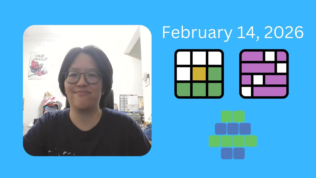 Wordle #1701, Connections #979, and Lexilith #122 | February 14, 2026