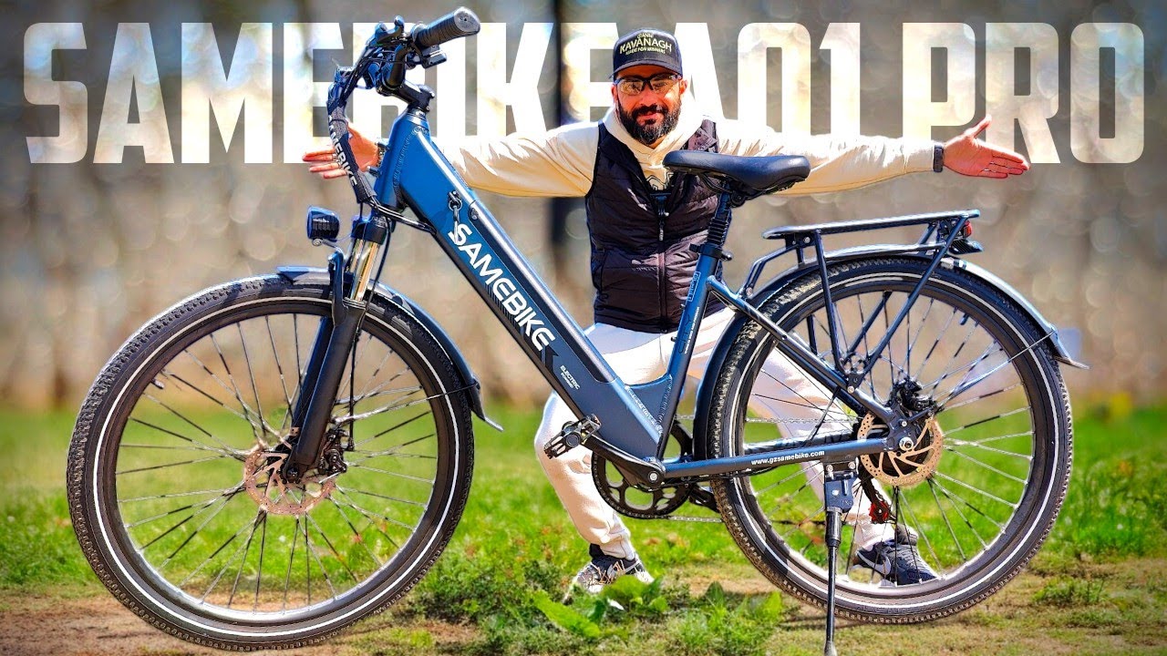 Bike Elétrica com Classe e Pormenores de TOPO! SameBike RS-A01 Pro