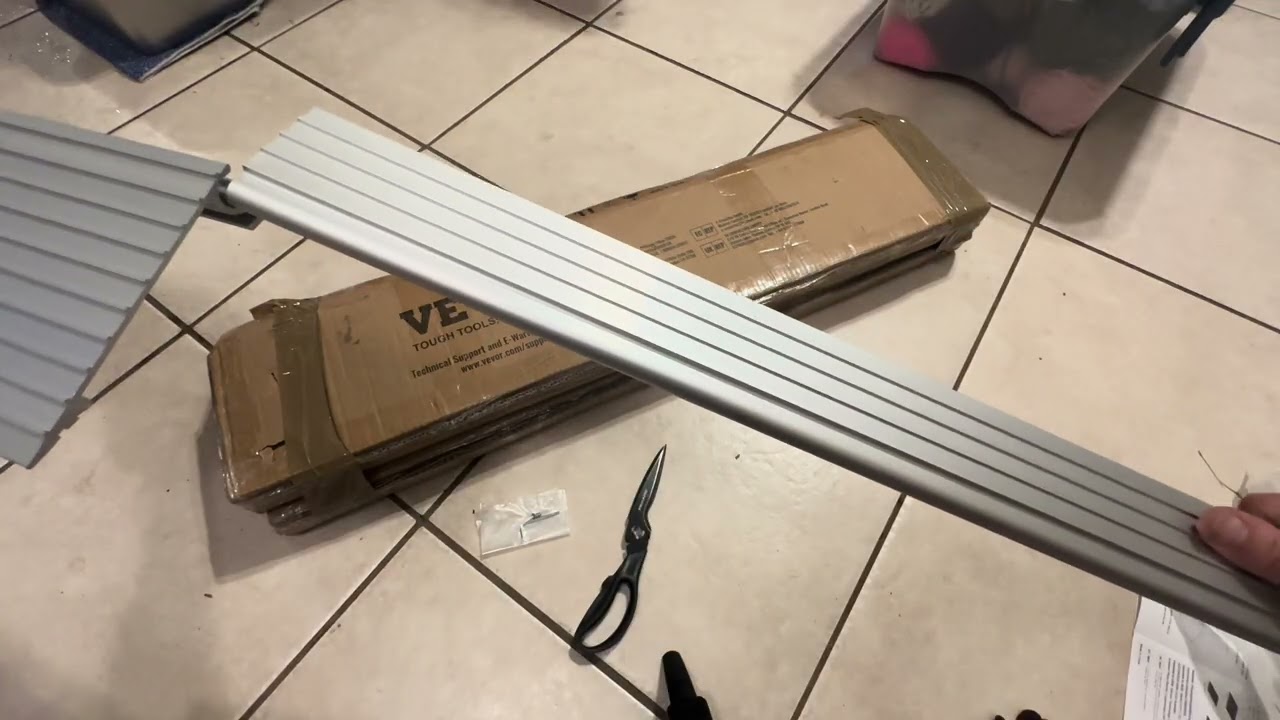 Пошаговая инструкция по сборке и установке пандуса VEVOR Threshold Ramp для закатывания поддонов ...