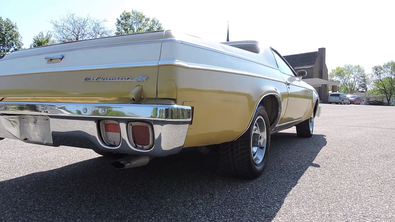 1975 Chevy Elcamino Tan for sale at www coyoteclassics com