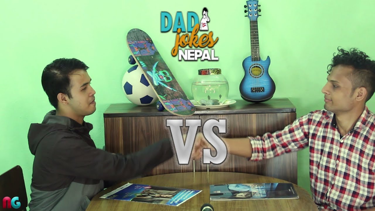 DAD JOKES NEPAL( हस्यो कि फस्यो )  | Lekh Mani Trital Vs Babin Baniya