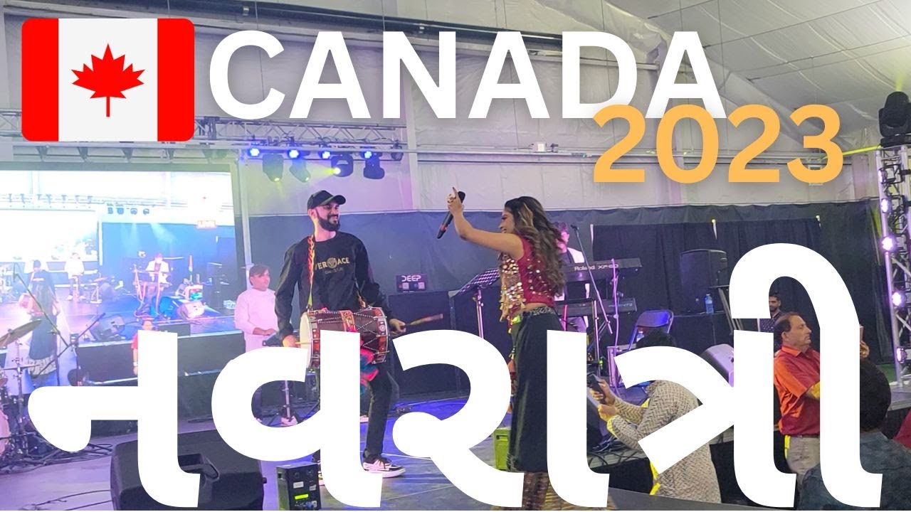 Navratri Celebration  I Spectacular Showcase of Indian Culture in Canada I 2023 I Montreal VLOG