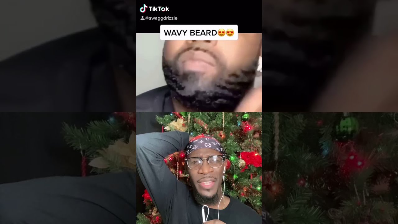 Waves In His Beard | Wavy Beard #shorts