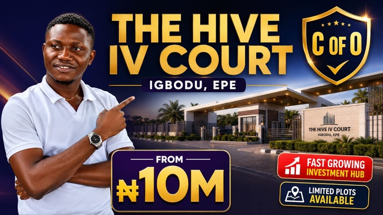 The Hive IV Court, Igbodu Epe Lagos | Land for Sale in Epe with C of O | Flexible Payment Plan