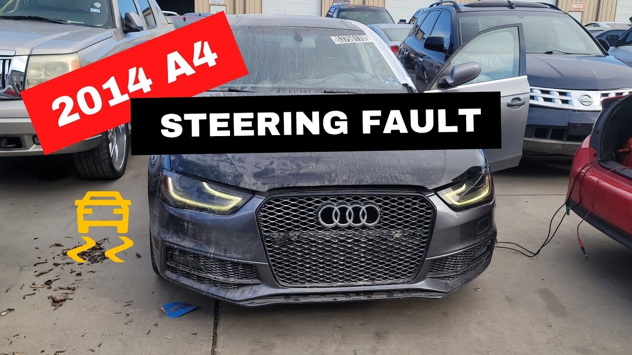 2014 Audi A4 with codes U111300, U012600, U021200, 00778, 00466, B1168F1