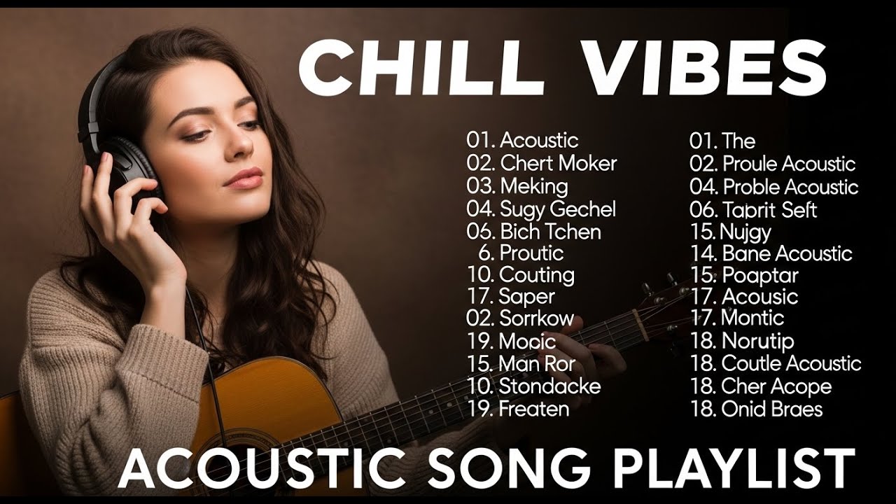 Hot Chill Love Songs Vol 【2502】 Chill Acoustic Playlist