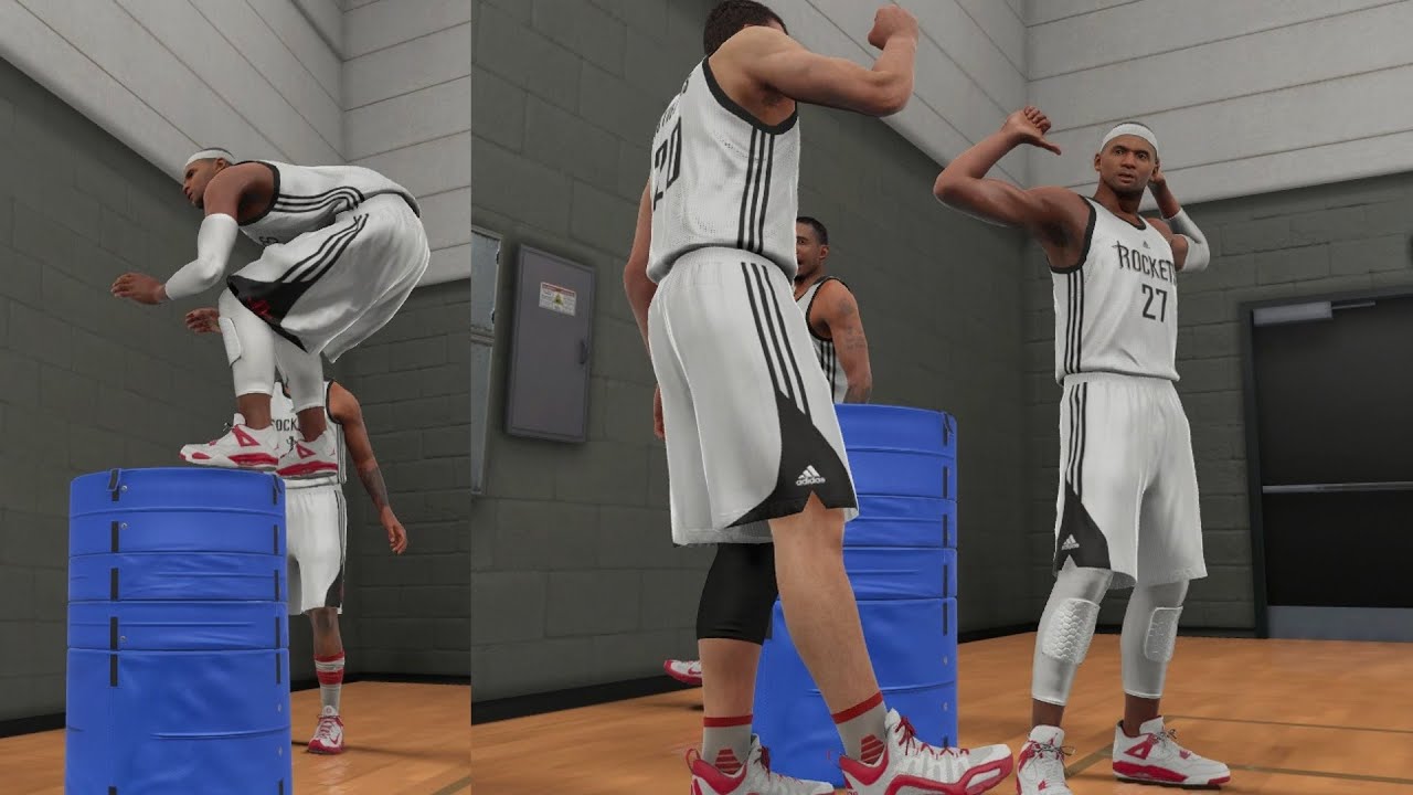NBA 2K16 PS4 My Career - Like Allen Iverson!