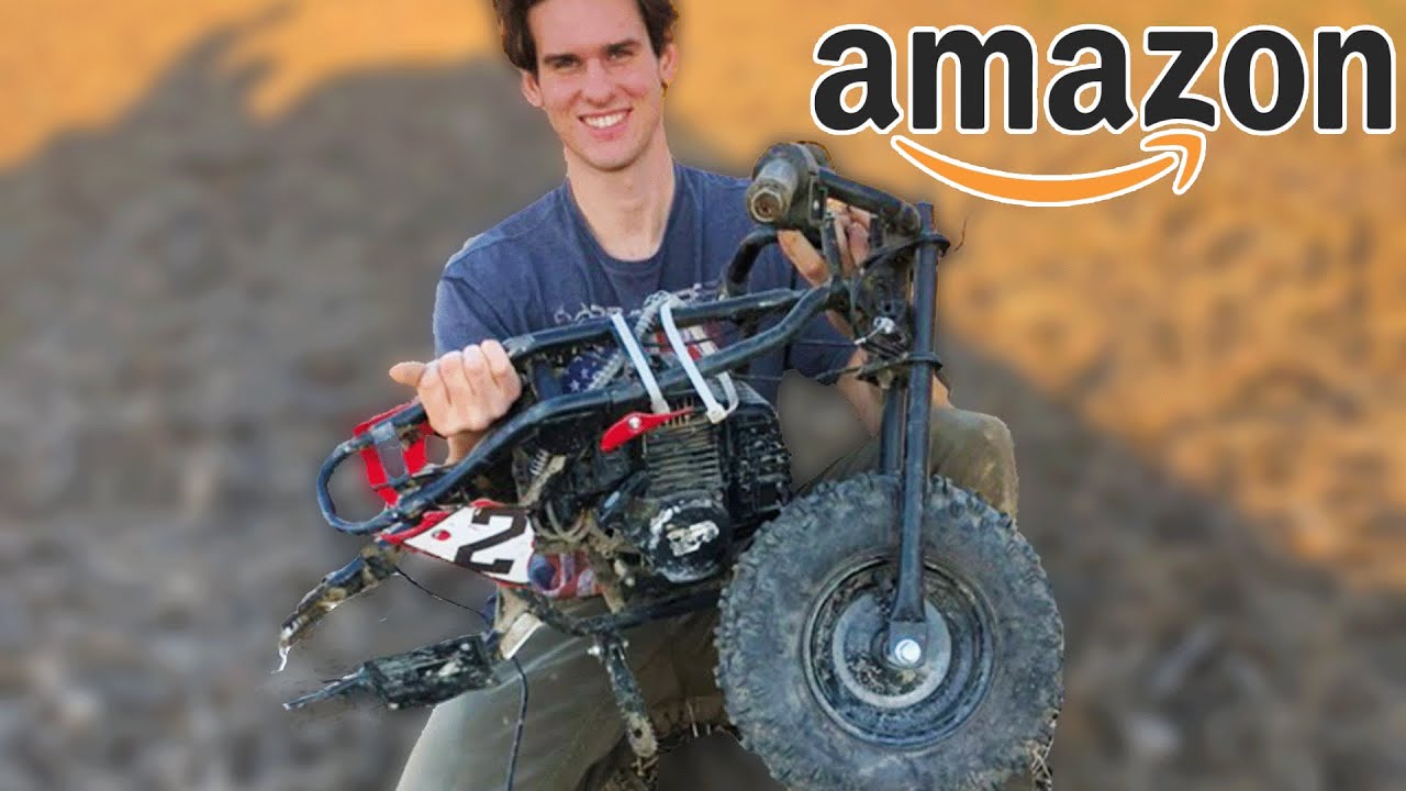 Тестирование самого дешевого мотоцикла для мотокросса на Amazon