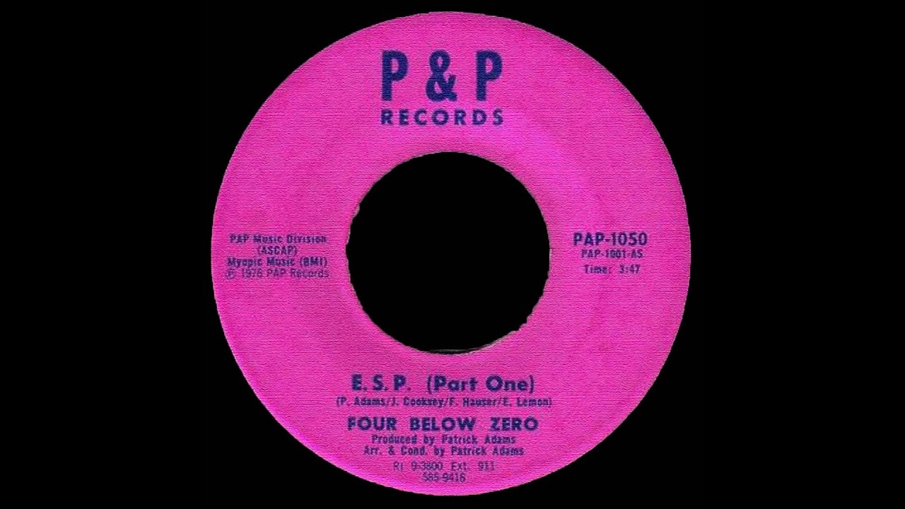 Four Below Zero - My Baby`s Got E.S.P. ( Northern Soul )