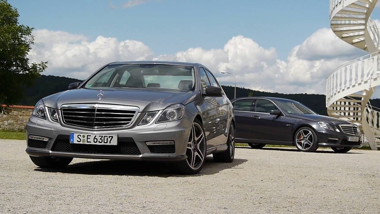 メルセデス・ベンツE63 AMG国際試乗会 2009年