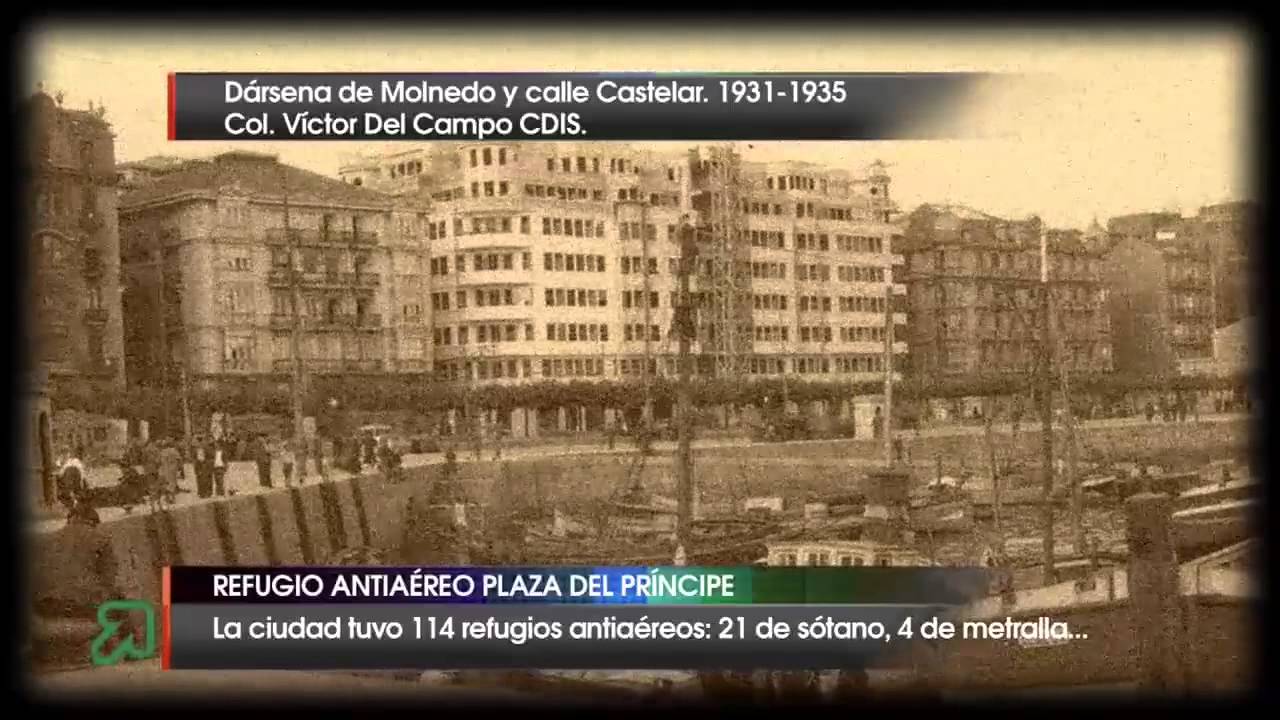 Refugio antiaéreo de la Guerra Civil. Plaza Príncipe