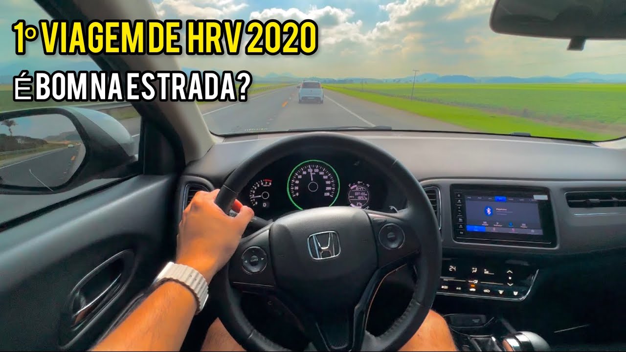 1º VIAGEM DE HONDA HRV EX 2020! BOM DE ESTRADA?