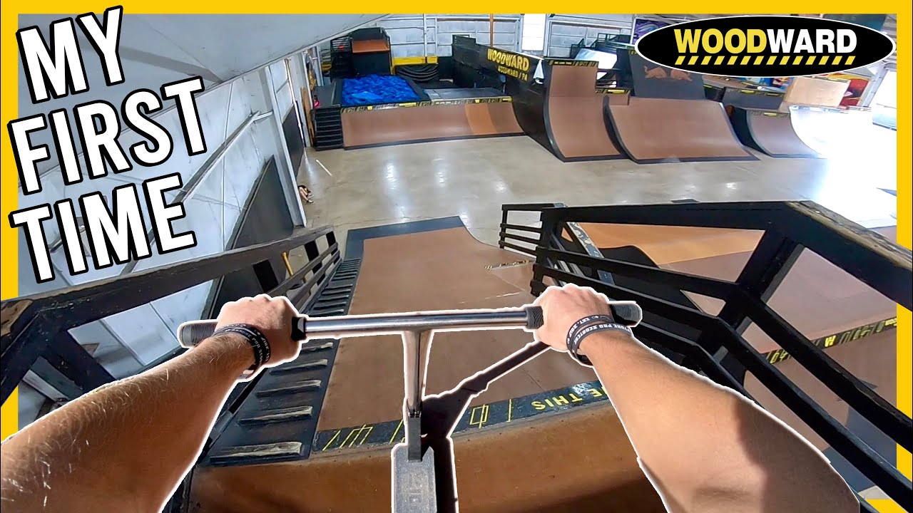 MY FIRST TIME RIDING WOODWARD PA