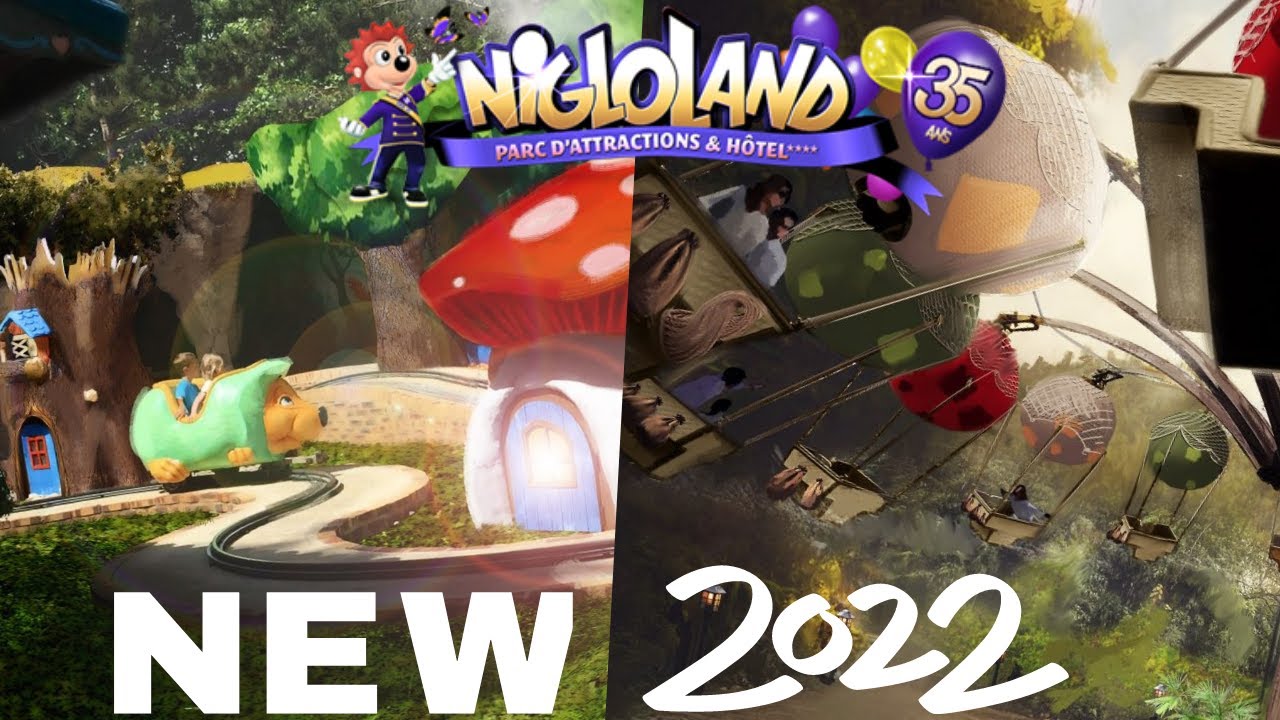 LES 3 ATTRACTIONS À REDÉCOUVRIR EN 2022 A NIGLOLAND !