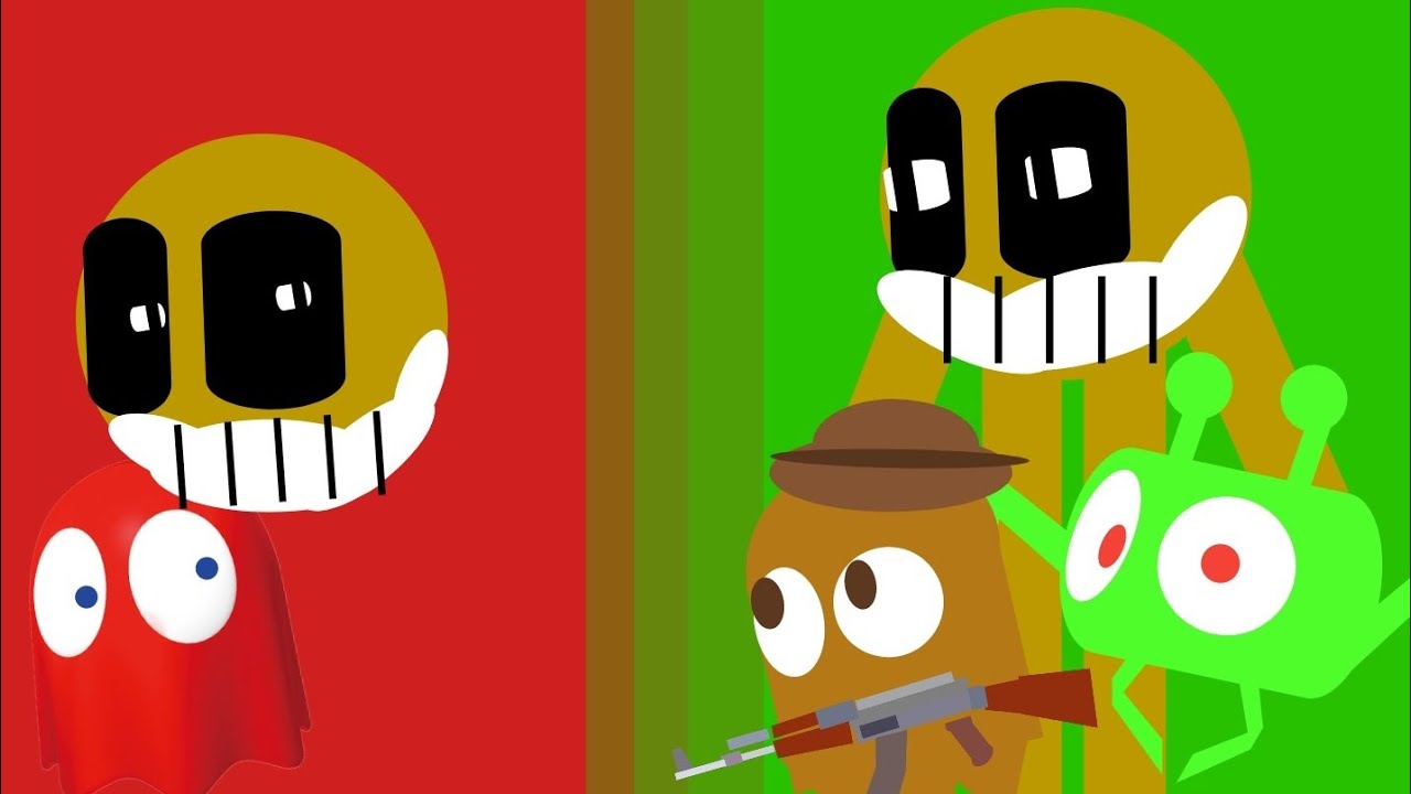 Pac-man analog horror part 1-2 (Fixed photo)