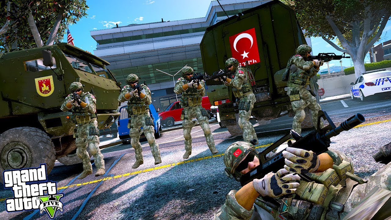 EMNİYETİ BASANLARA ÖZEL KUVVETLER ODUNU VERİYOR! - GTA 5 BORDO BERELİ MODU