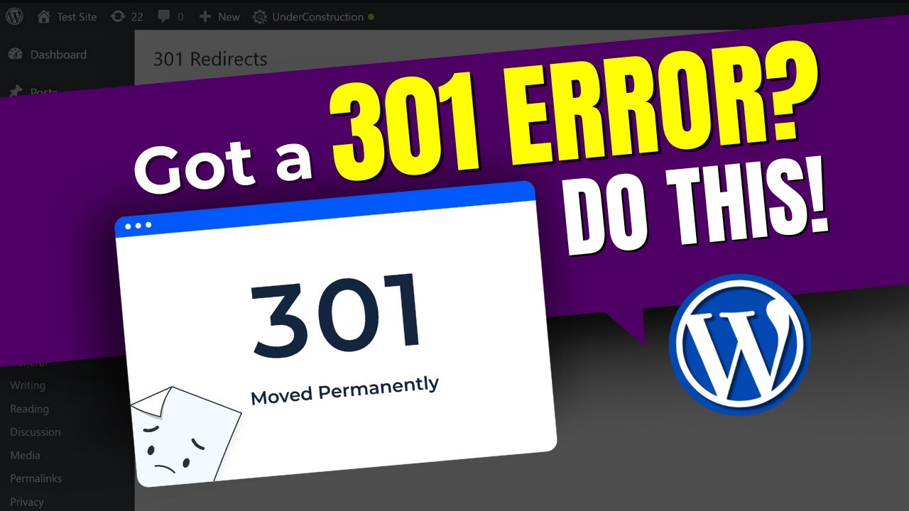 301 Redirect in WordPress Using Redirection Plugin