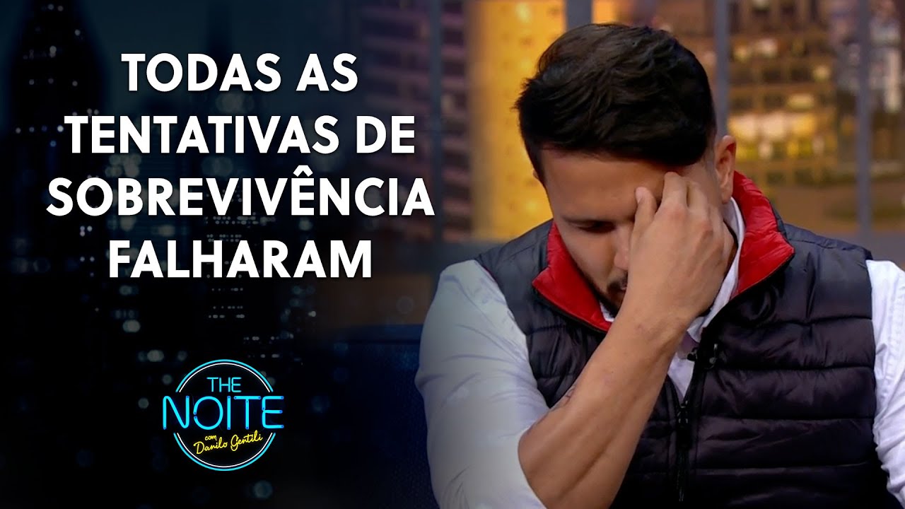 Piloto Antonio Sena fez de tudo para corrigir a pane do avião | The Noite (27/07/21)