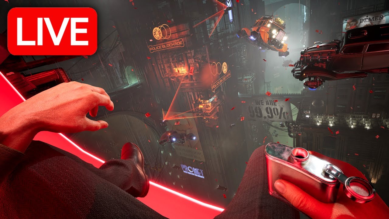 This NEW Dystopian Detective Game Looks INCREDIBLE - Nobody Wants to Die LIVE 🔴