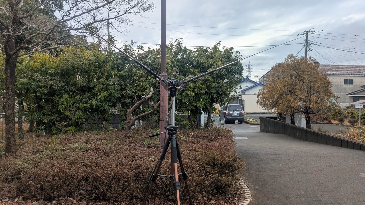 7MHzSSBをHFJ-350MのV型で運用